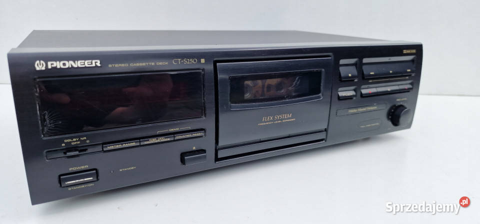 Magnetofon Pioneer CTS250 Stereo Cassette Deck Międzychód