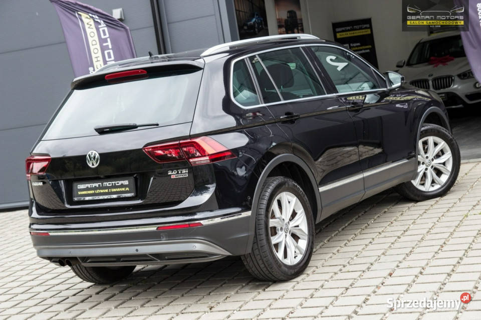 Volkswagen Tiguan Ledy 4x4 Head Up DSG Kamera czujnik parkowania pomorskie Dębogórze