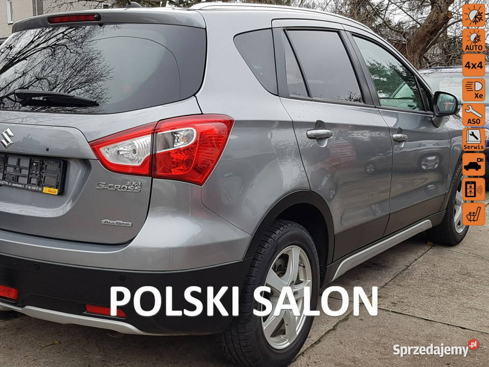 Suzuki SX4 SCross 4x4 krajowy 46Bezwypadkowy