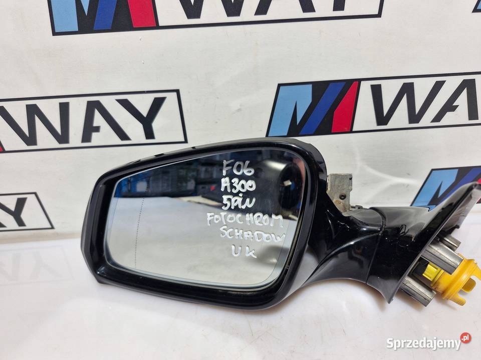 BMW F06 LUSTERKO ZEWNĘTRZNE LEWE 5PIN UK