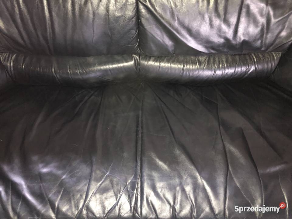 Kanapy skórzane 50cm Łóżka, wersalki i sofy sprzedam