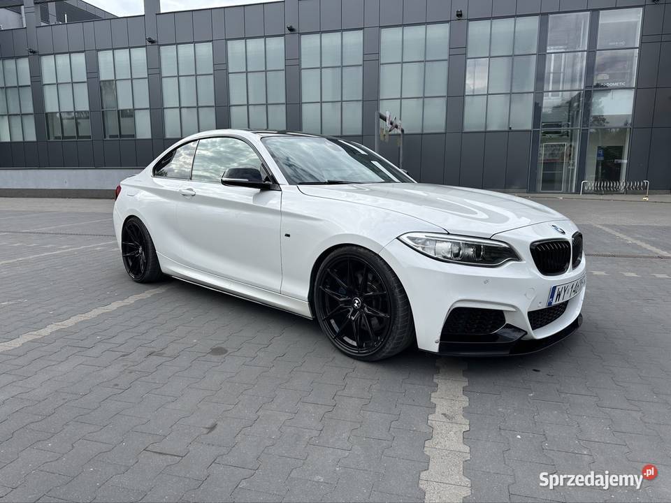 BMW M240 M2 RWD B58 30 R6 biała perła 8HP full M2 Warszawa