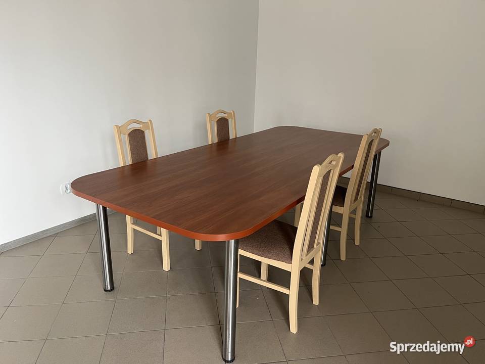 Zestaw mebli biurowych komody szafy biurko stół lubelskie