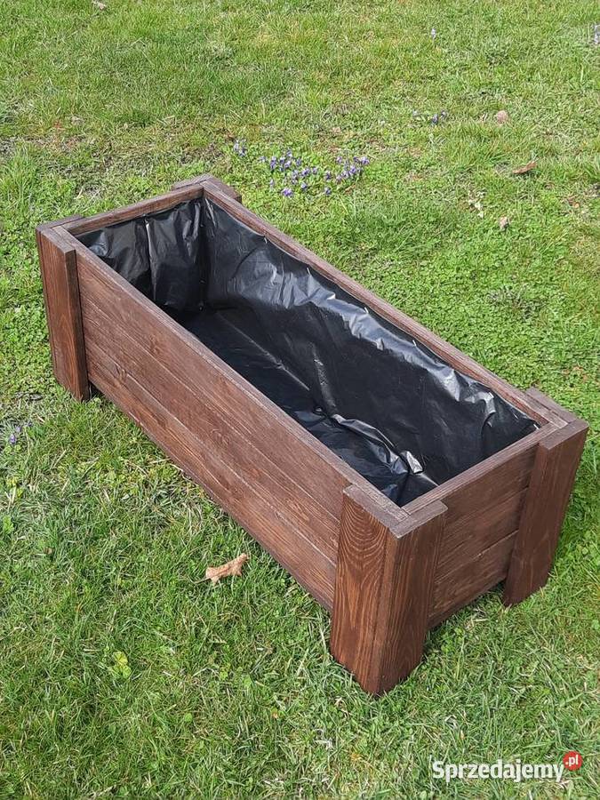 Donica drewniana 100 Ziębice sprzedam