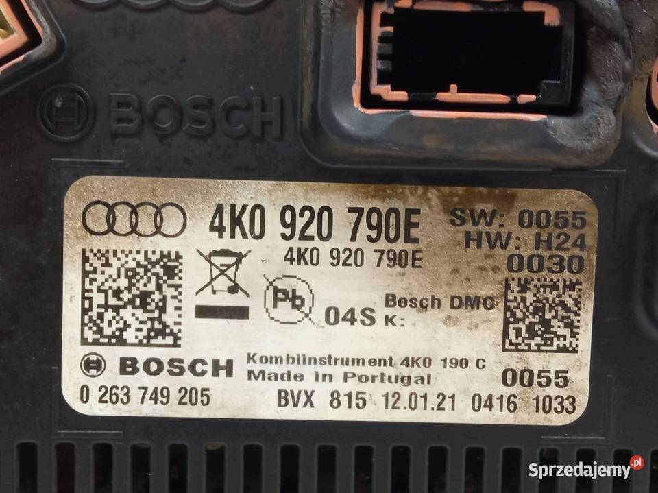 LICZNIK 4K0920790E Audi A6 V 2018 C8 Liczniki i zegary świętokrzyskie sprzedam