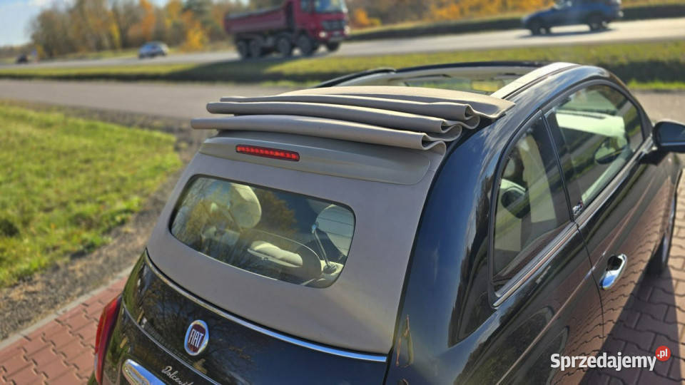 Fiat 500 500 C Cabrio Śliczny Dolcevita 37 kamera cofania 500 sprzedam
