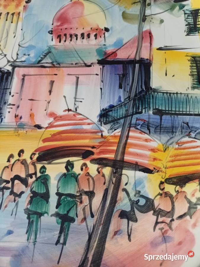 vintage talerz dekoracyjny małopolskie Nowy Targ