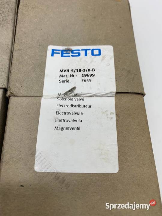 Festo MVH53B38B 19699 Elektrozawór Pozostałe mazowieckie