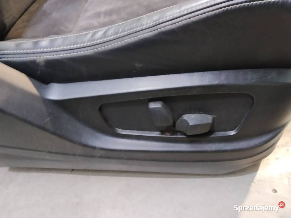 FOTELE KANAPA BOCZKI ELEKTRYCZNE PÓŁSKÓRA Bmw X6