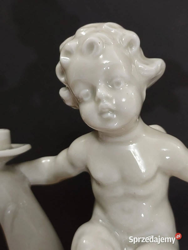 Świecznik porcelanowy GH Co Grfenthal Skwierzyna