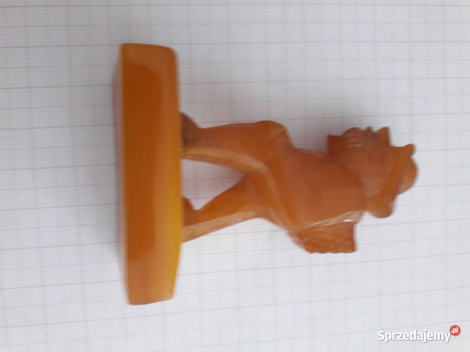 Rzeźba z bursztynu bakelit podlaskie Białystok