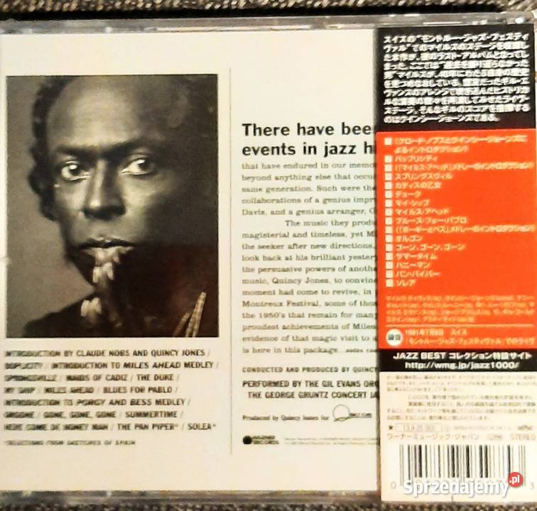 CD Koncertowy Live At Montreux MILES DAVIS jazz śląskie Katowice