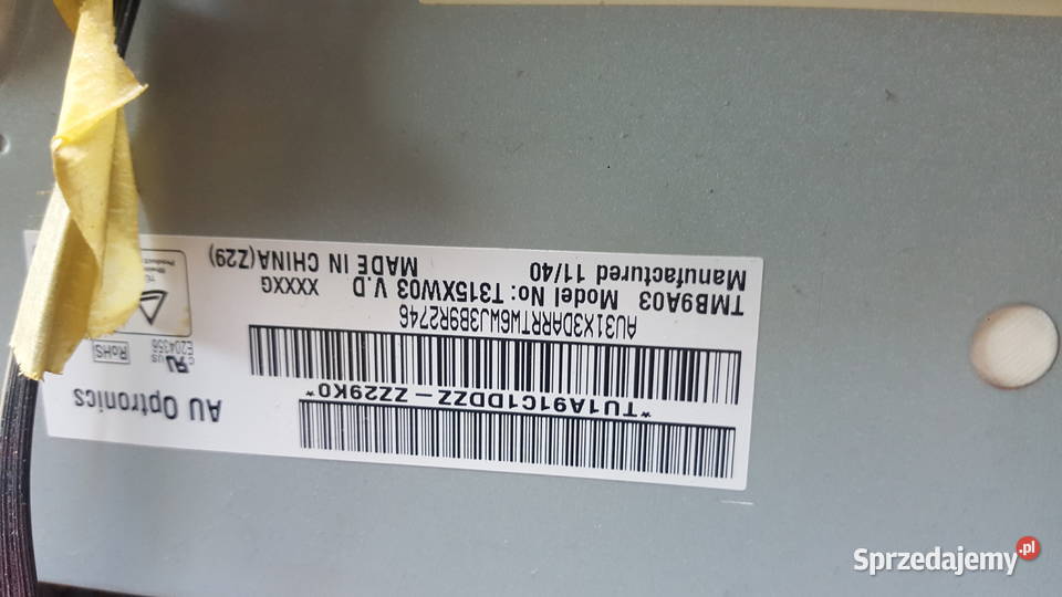 Samsung LE32D400E zbita atryca Sosnowiec