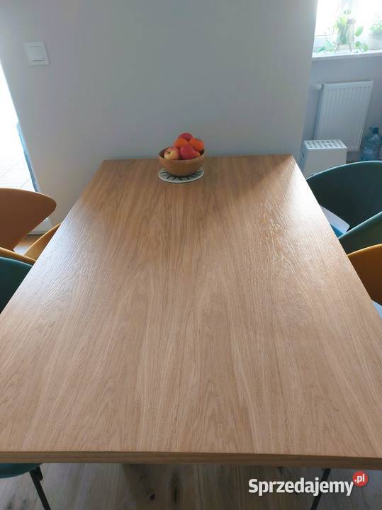 Stół industrialny fornir dębowy sprzedam
