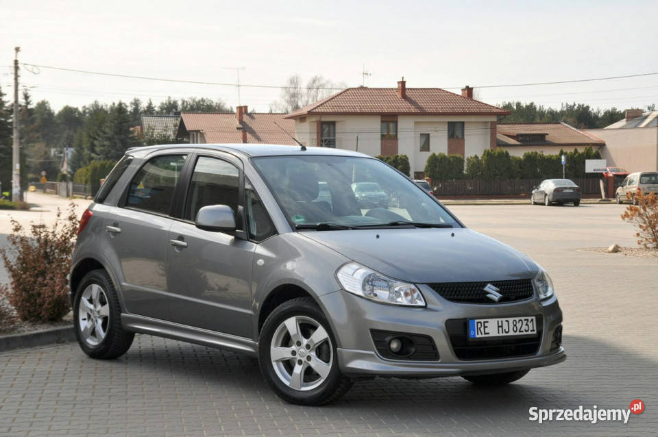 Suzuki SX4 16i120Lift86KlimatronikGrzane relingi dachowe Ostrów Mazowiecka