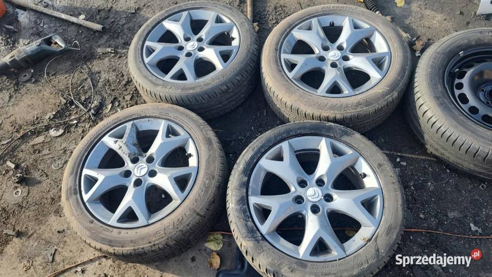 Felgi aluminiowe alufelgi koła opony Citroen c5 Książ Wielkopolski