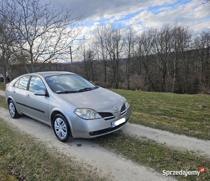 Nissan Primera 2004r 19dCi 120 Klimatronik małopolskie Ryglice