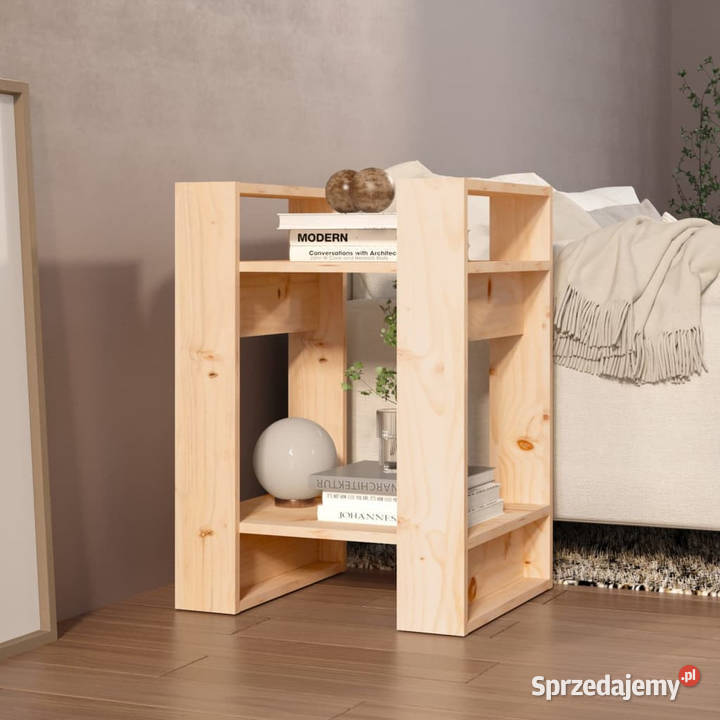 Regał na książkiprzegroda 41x35x57 lite drewno Warszawa sprzedam