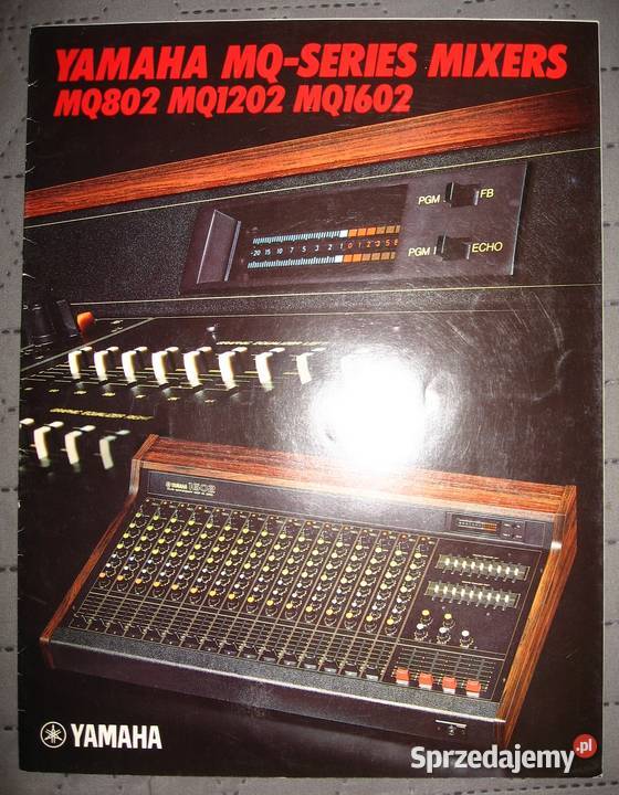 Yamaha MQ Series Mixers MQ802 MQ1202 MQ1602 Kępice