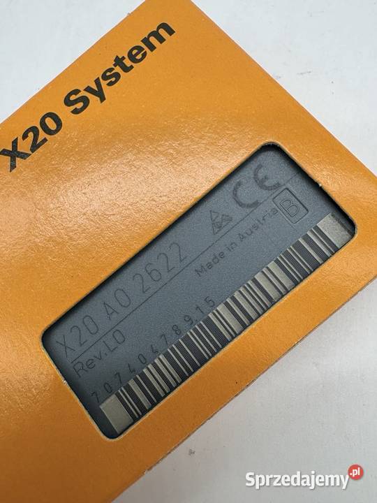 BR X20 AO 2622 Analog ouptup