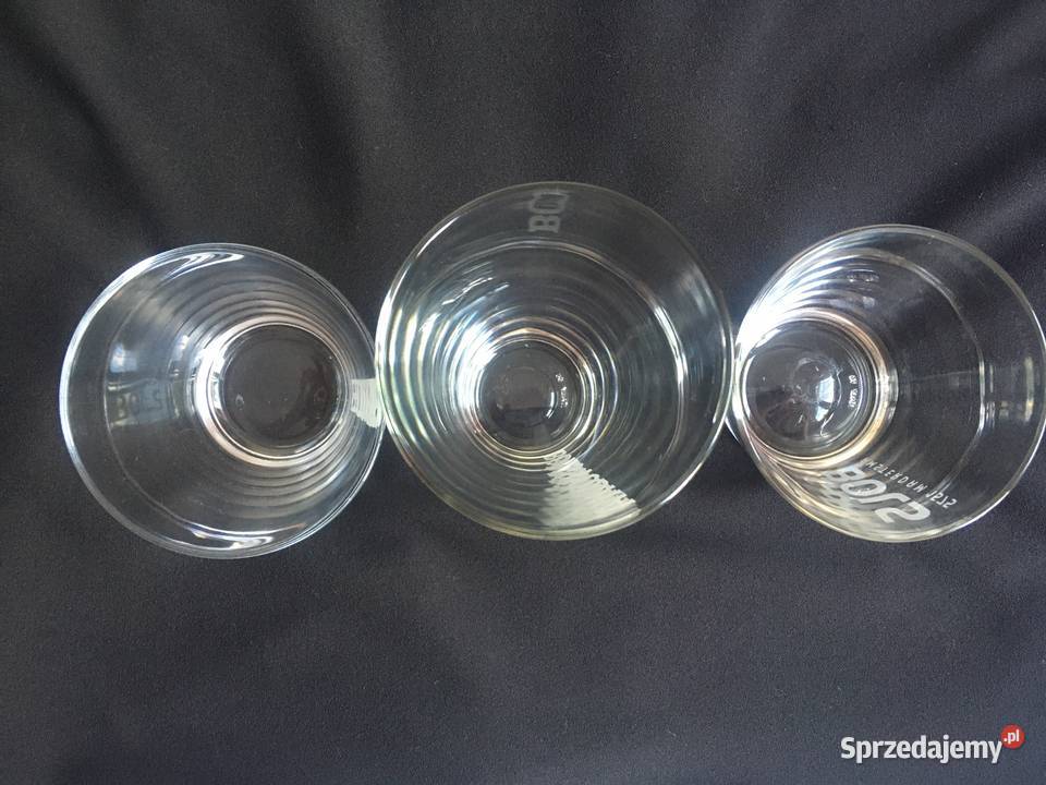 Szklanki szklana Bols komplet Kołobrzeg