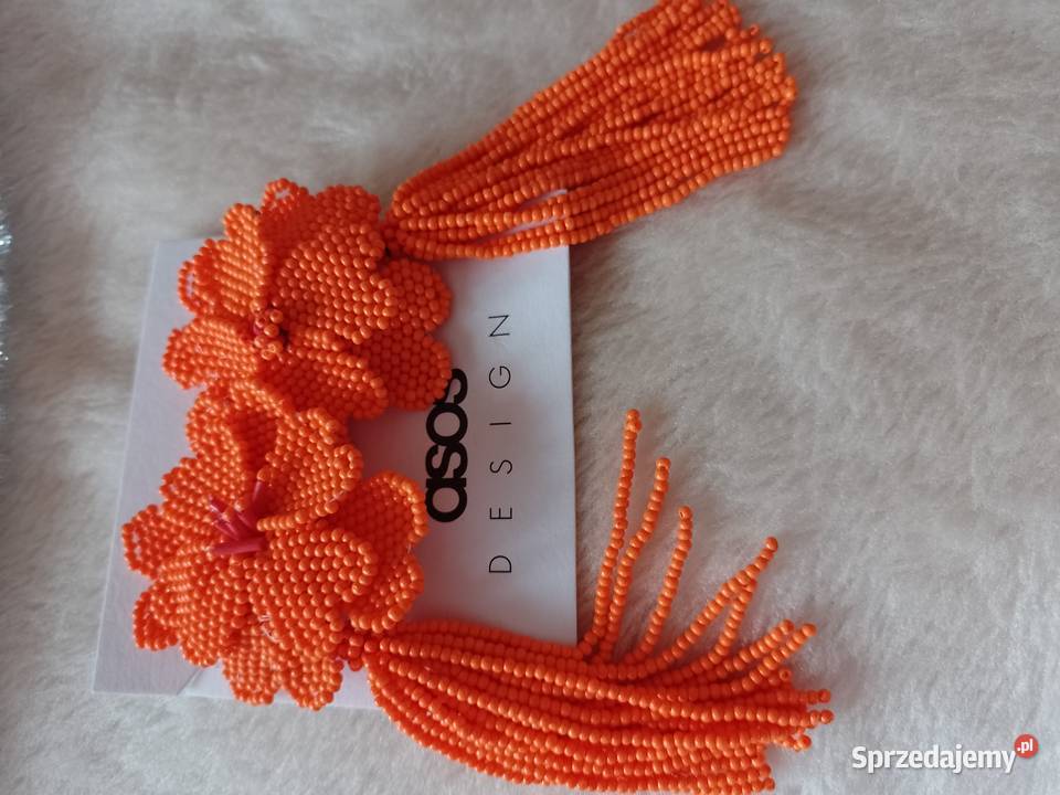 ASOS Wytworne długie kolczyki wieczorowe z Dodatki