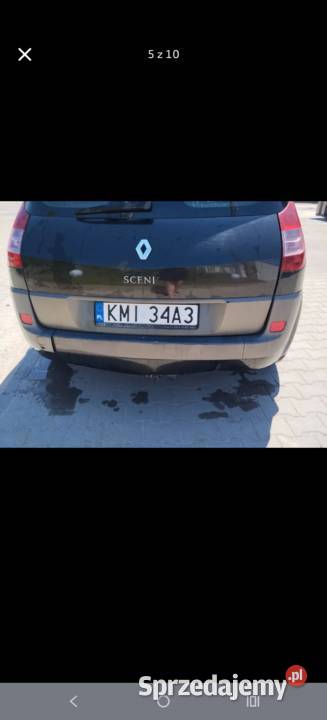 Sprzedam Renault Scenic 2 2004 czarny małopolskie