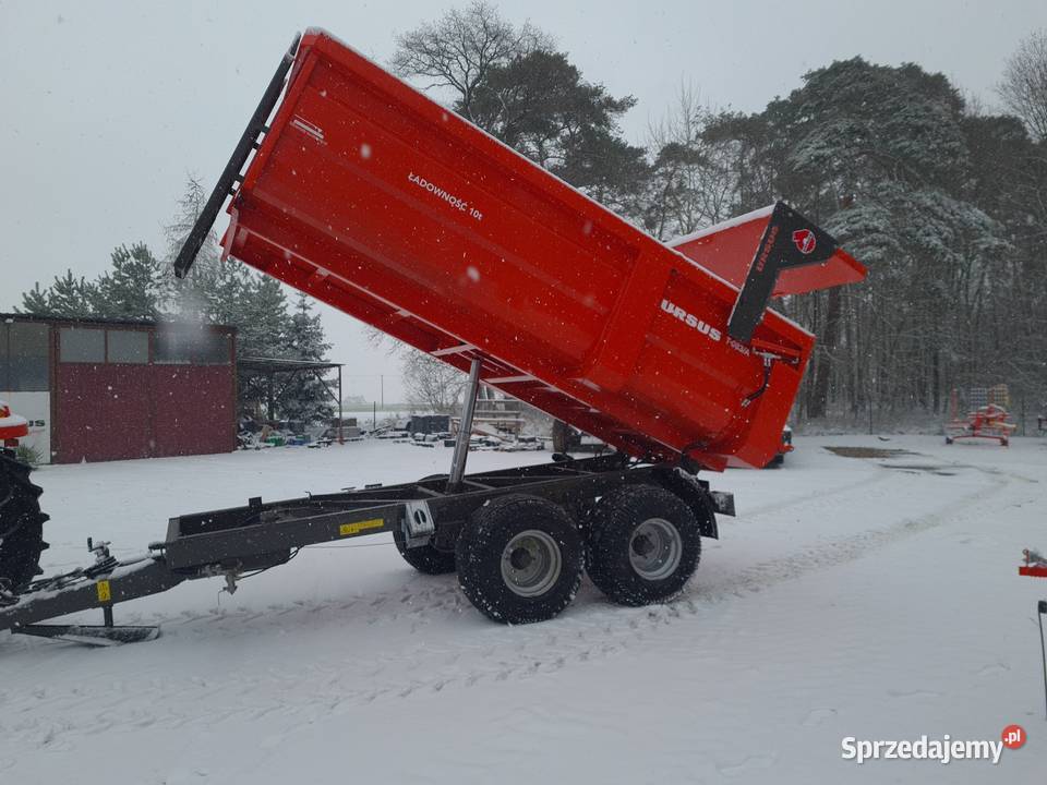 Ursus Tandem przyczepa 10Ton nieuszkodzony Piotrków Trybunalski