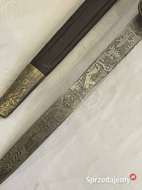 Niemiecki kordelas myśliwski z okresu II wojny Kraków