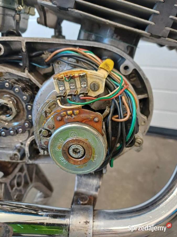 MZ ETZ 150 Ładna Zapłon Elektronik Nowe opony MZ Toruń