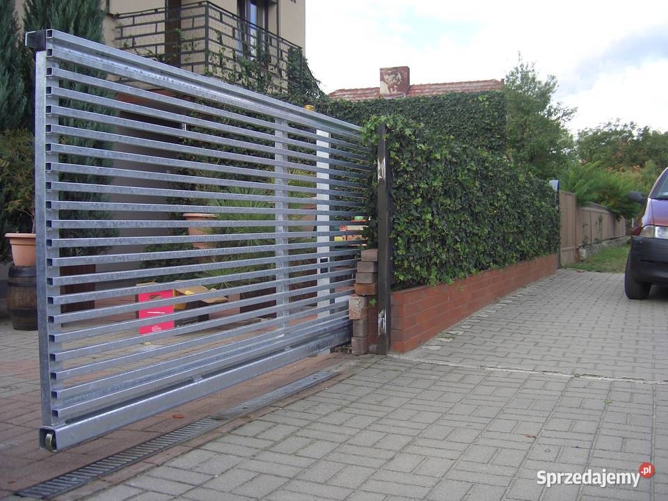 Brama przesuwna 400x120 GOLD 23 ogrodzenia bramy wielkopolskie sprzedam