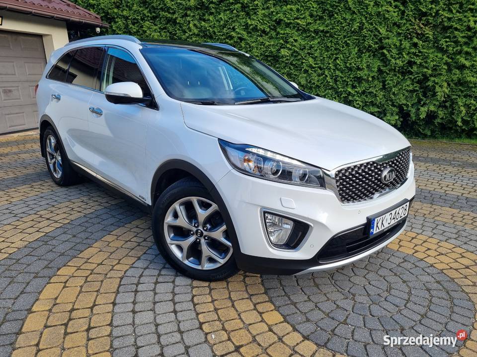 Salon 4x4 Biała Perła Najbogatsza wersja 7 Rok produkcji 2015 Sorento Olkusz sprzedam