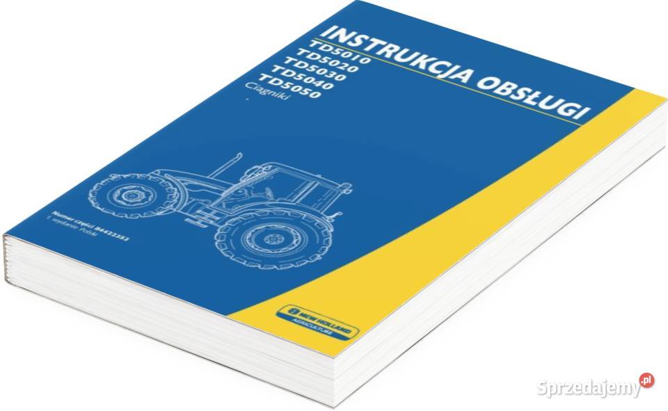 NH TL70 TL80 TL90 TL100 Holland instrukcja motoryzacja, transport