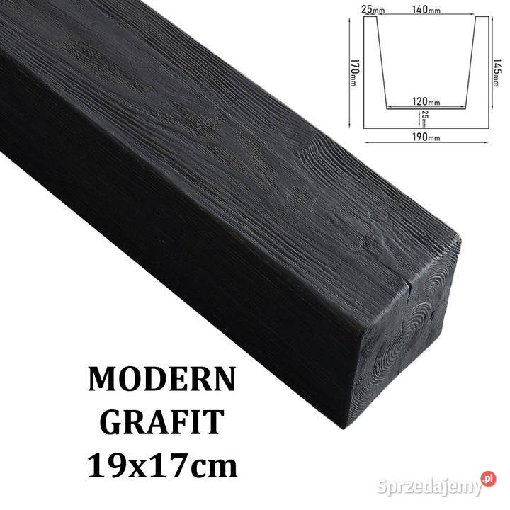 Belka Modern 19x17 GRAFIT Gdów sprzedam