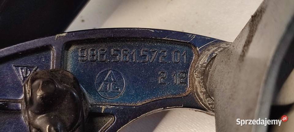 PORSCHE BOXSTER 986 ZAWIASY SIŁOWNIKI DACHU