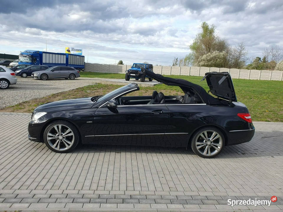 Mercedes E 200 Kabriolet Avantagrde FULL Stan aluminiowe felgi opolskie Strobice sprzedam
