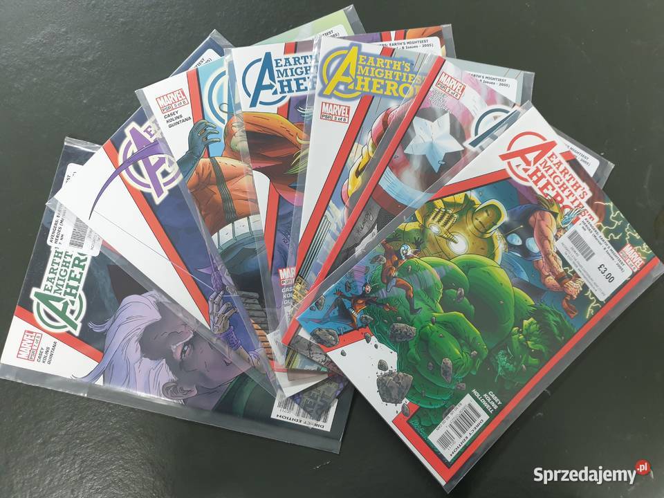 Avengers Earths Mightest Heroes 7 komiksów Gdynia