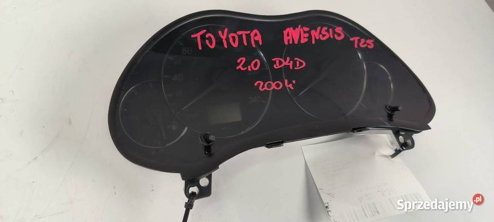 LICZNIK ZEGAR TOYOTA AVENSIS T25 8380005830A Lipno