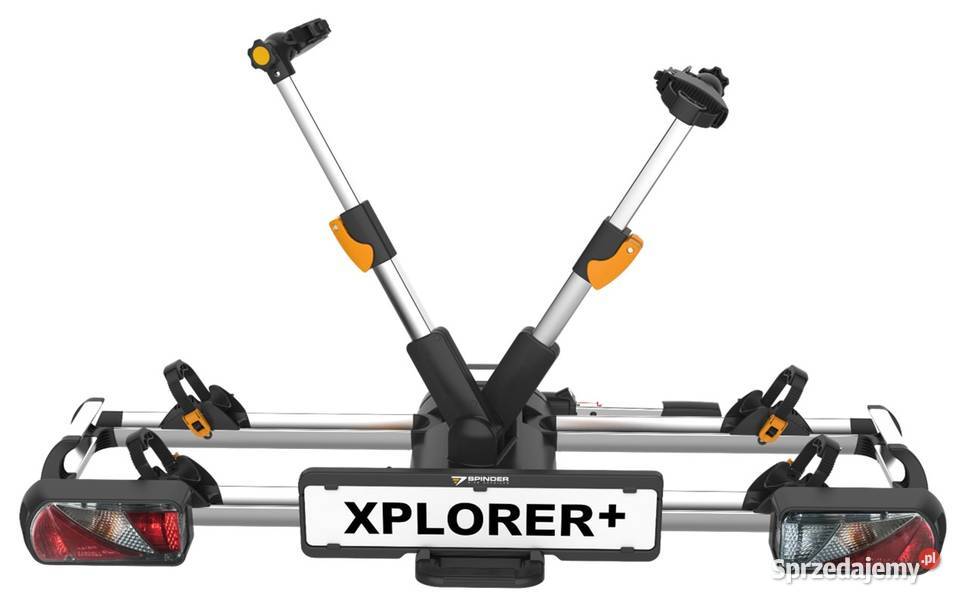 Platforma rowerowa na hak SPINDER Xplorer + E-bike składana