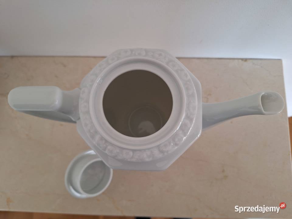 Dzbanek do kawy Rosenthal Maria Biała porcelana Gdańsk sprzedam