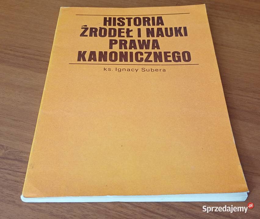 Historia źródeł i nauki prawa kanonicznego