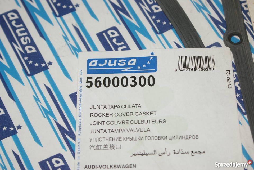 Zestaw uszczelek pokrywy zaworów AUDI 100 200 80 Białobrzegi