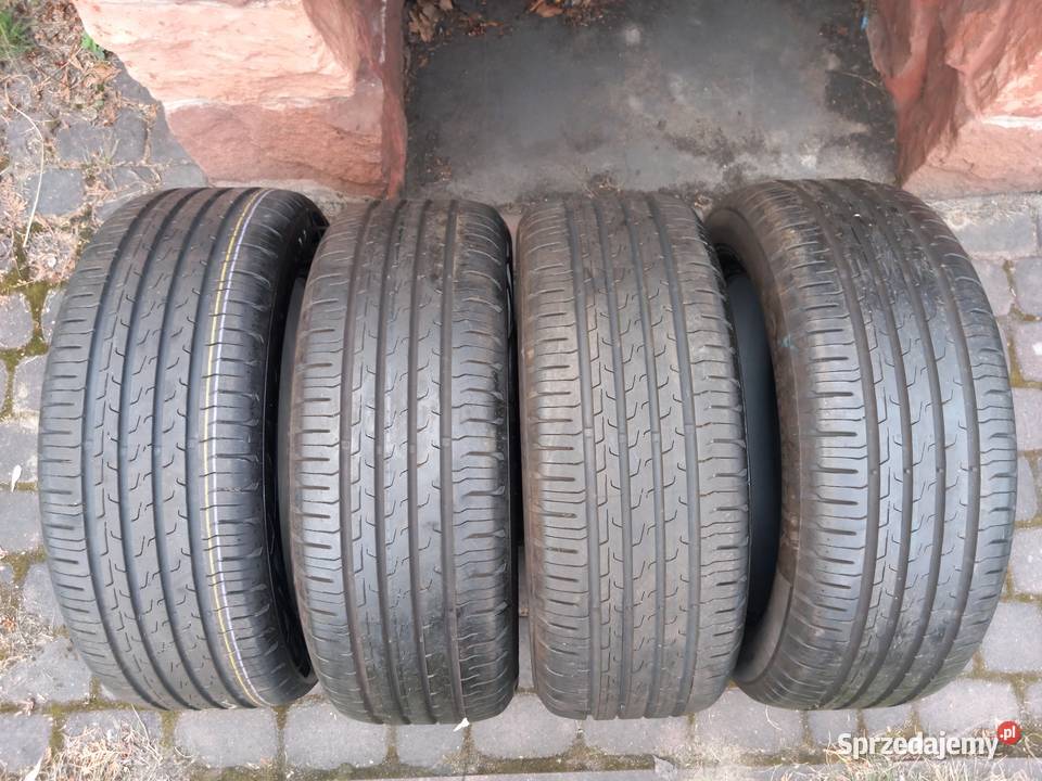 Opony 21555 R17 V Continental EcoContact 6 Pionki sprzedam