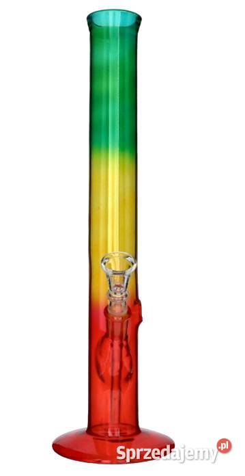 Wysokie Bongo Szklane Rasta 35 Fajka Wodna Duża Ostrowy nad Okszą sprzedam