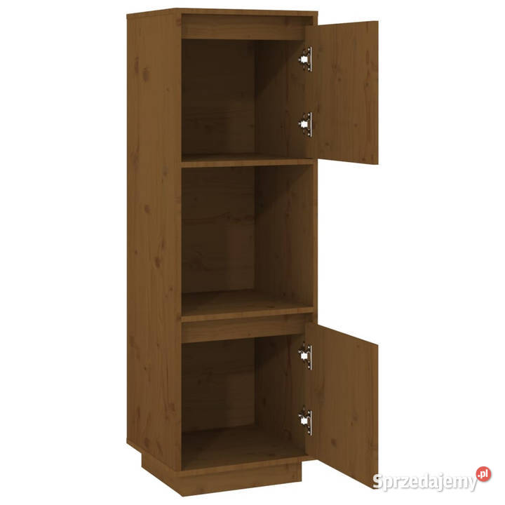 Szafka miodowy brąz 38x35x117 lite drewno Warszawa