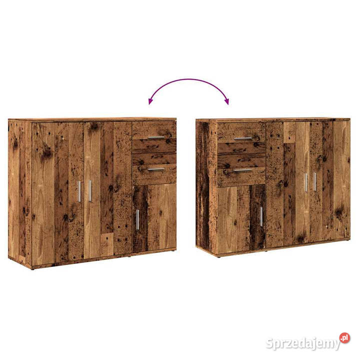 Szafka stare drewno 91x295x75 materiał Pozostałe Szafki Warszawa