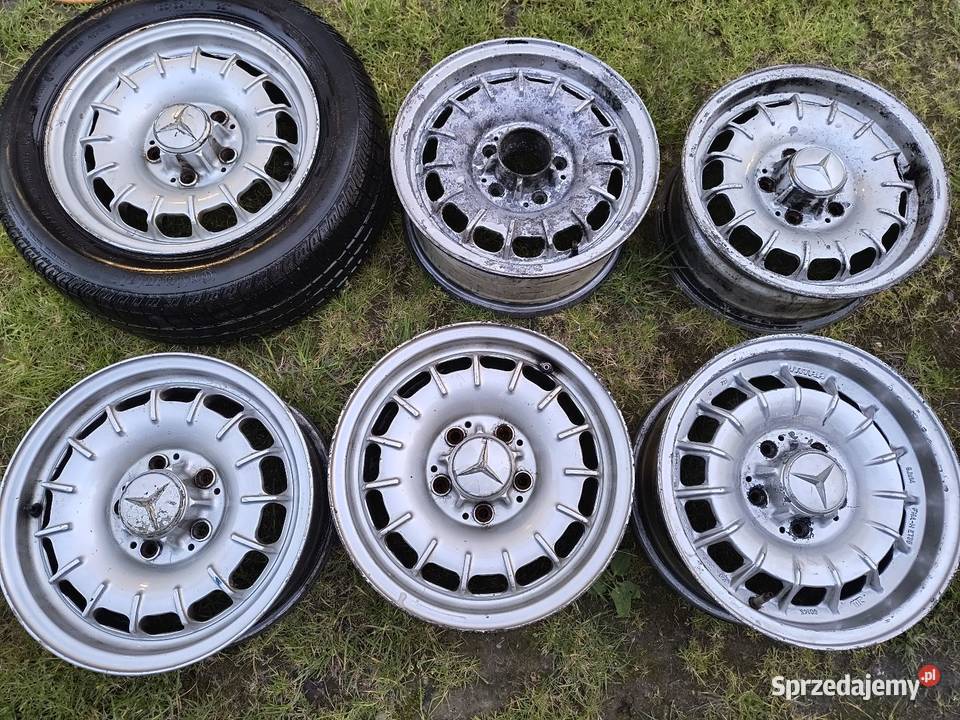 Alufelgi Mercedes W115W123 baroki