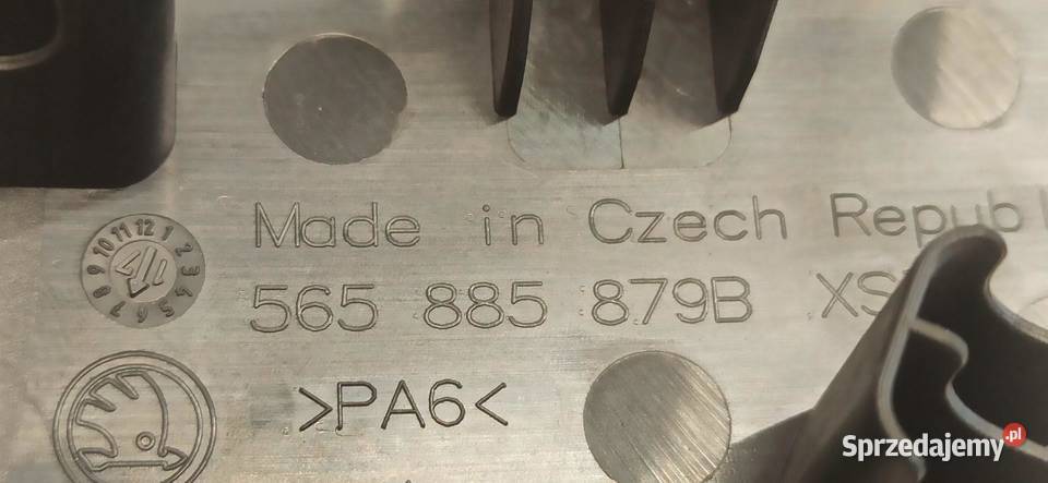 SKODA KODIAQ OSŁONA ZAŚLEPKA 565885879B Podszybia sprzedam