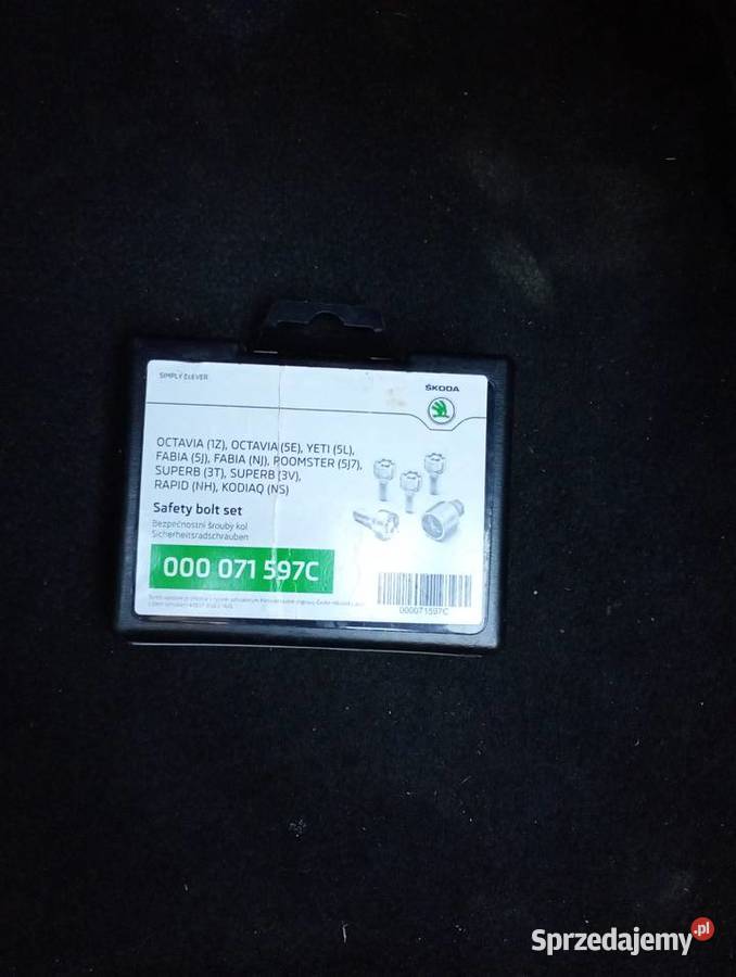 Śruby koła Skoda