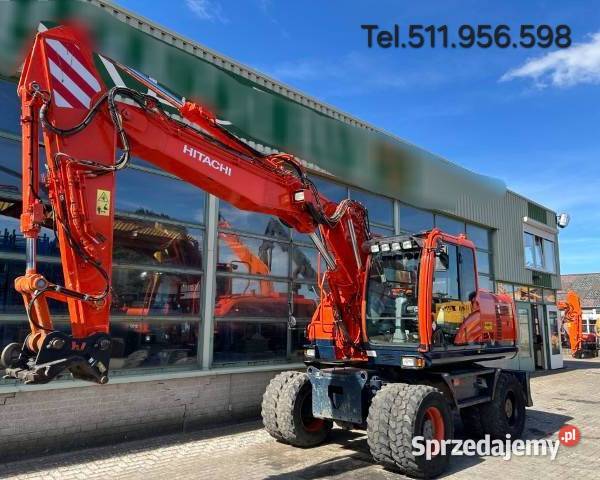 Koparka kolowa Hitachi ZX 170W5B tez Leasing mazowieckie Warszawa